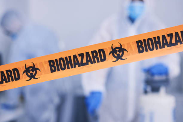 Professional Infectious Disease Decontamination technician working in Urbana, IL